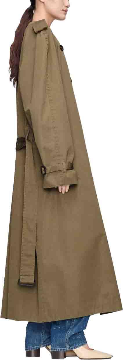 26FW 마르지엘라 트렌치 코트 S51AH0209M35241727 DONKERGREEN - MAISON MARGIELA