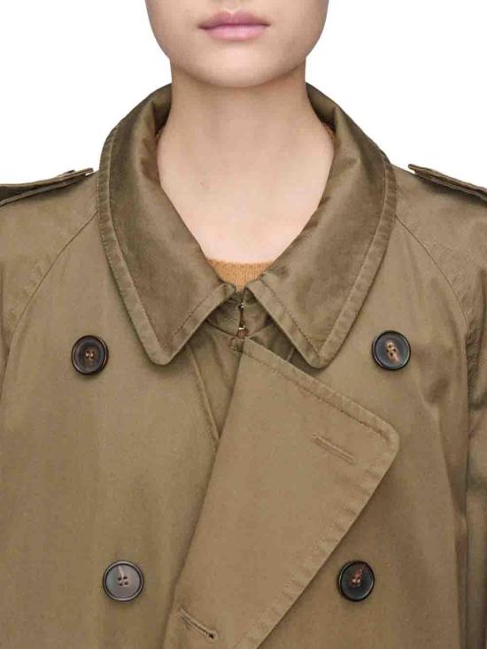 26FW 마르지엘라 트렌치 코트 S51AH0209M35241727 DONKERGREEN - MAISON MARGIELA