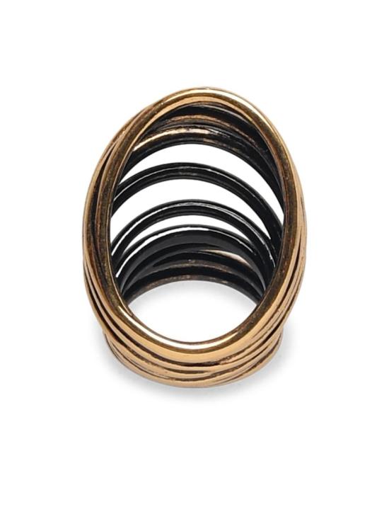 26FW 판코네시 주얼리 F26 FG006 S BRASS BURNISHED GOLDE - PANCONESI
