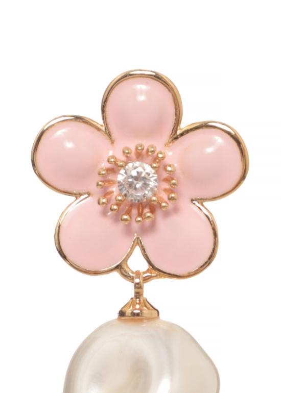 26FW 셀프 포트레이트 주얼리 PF26641EPPINK FLOWER PEARLPINK - SELF PORTRAIT