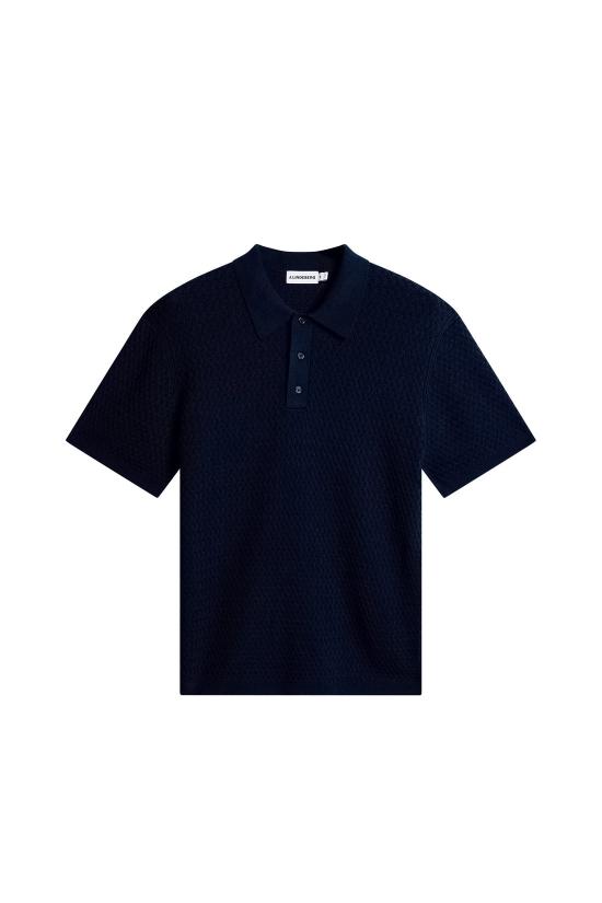 26SS 제이린드버그 폴로 티셔츠 FMKW16184 6855 JL NAVY DOM
