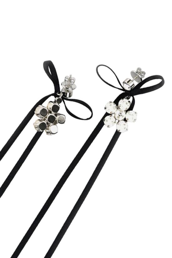 26FW 시몬로샤 주얼리 ERG611B0907PEARLCRYSTALBLACK - SIMONE ROCHA