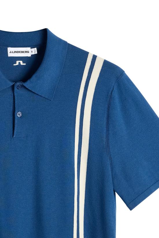 26SS 제이린드버그 폴로 티셔츠 GMKW16060 O341 ESTATE BLUE DOM - J LINDEBERG