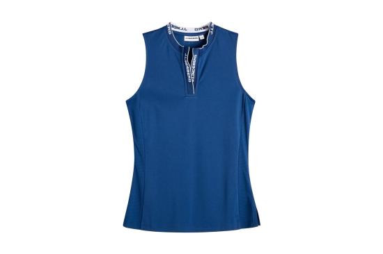 26SS 제이린드버그 LEYA 슬리브리스 탑 GWJT17069 O341 ESTATE BLUE DOM