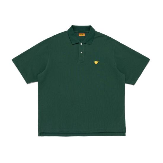 26SS 휴먼메이드 폴로 티셔츠 HM31CS006 GREEN DOM