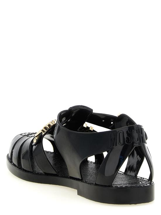 26FW 모스키노 샌들 MB16501G0PG20000 Black - MOSCHINO