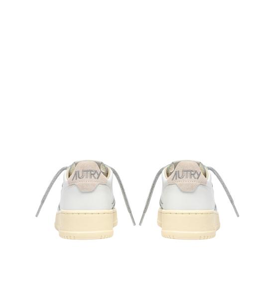 26FW 오트리 메달리스트 로우 레더 스니커즈 AULWSW03 WHT SILVER - AUTRY