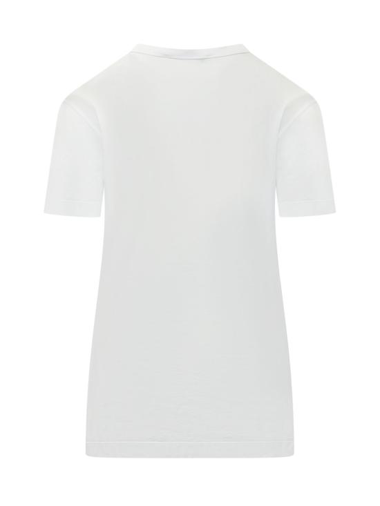 26FW 돌체앤가바나 반팔 티셔츠 F8W56ZFU7EQ W0800 BIANCO OTTICO - DOLCE & GABBANA