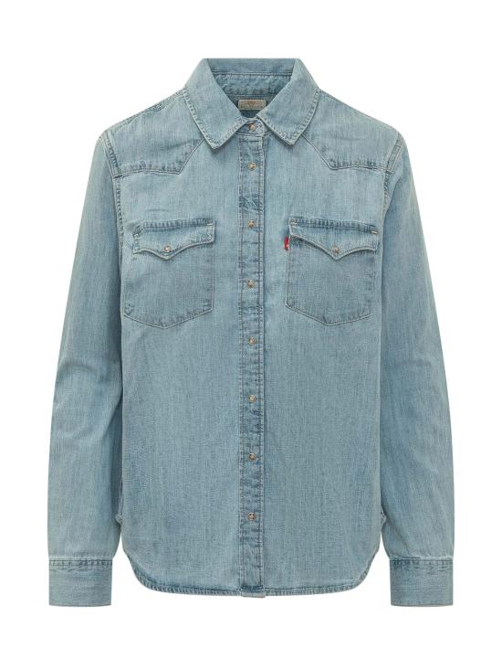 26FW 리바이스 데님 셔츠 007WT 0005 MED INDIGO