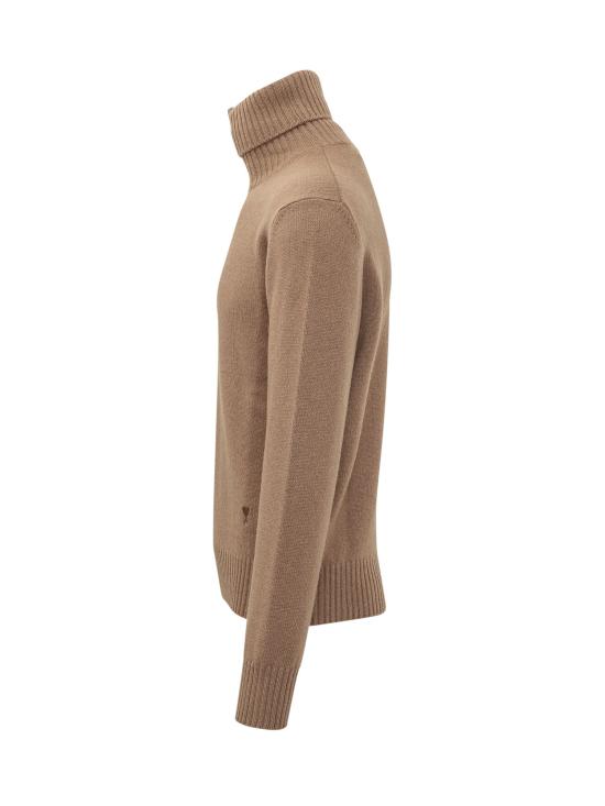 26FW 아미 터틀넥 HKS833005 280 CAMEL - AMI