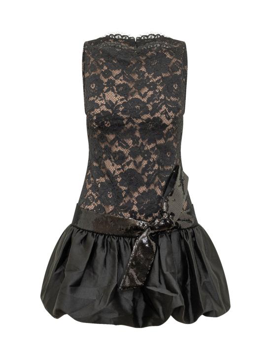 26FW 셀프 포트레이트 숏 원피스 AW26013SB BLACK