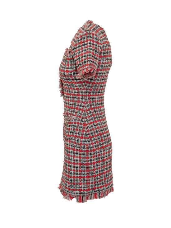 26FW 셀프 포트레이트 숏 원피스 AW26146SBR RED - SELF PORTRAIT