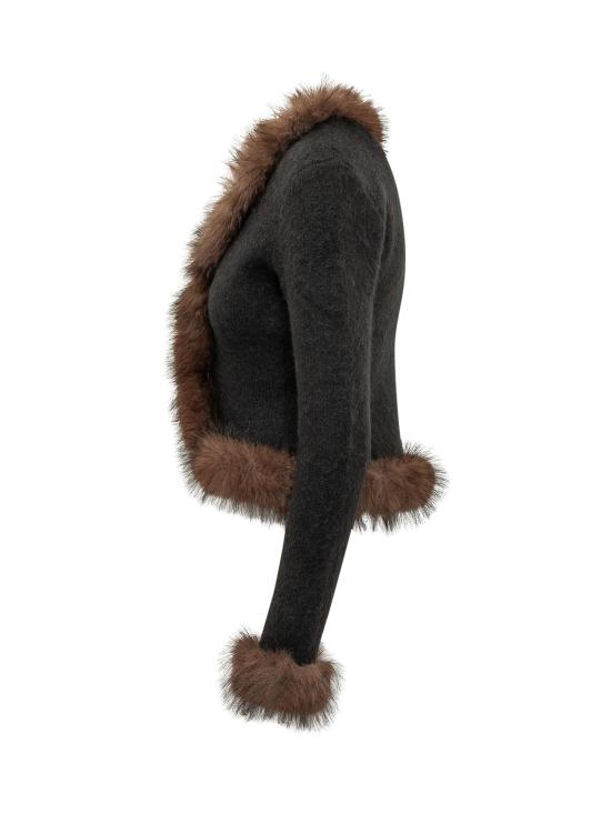 26FW 셀프 포트레이트 가디건 AW26148CB BLACK - SELF PORTRAIT