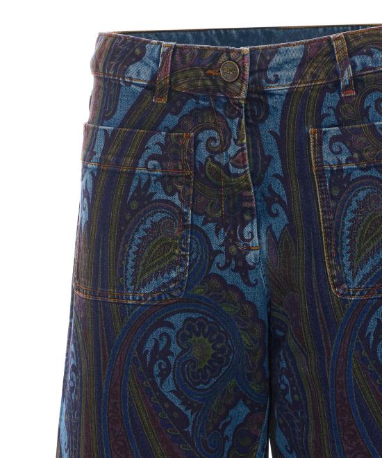 26FW 에트로 데님 팬츠 WRNB0040 AK157X0885 Blue - ETRO