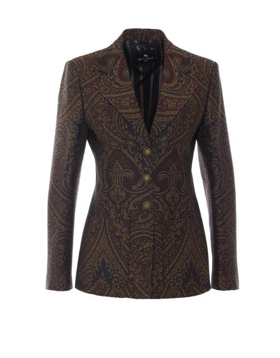 26FW 에트로 수트 자켓 WRCA0128 99TJB1BS9885 BROWN