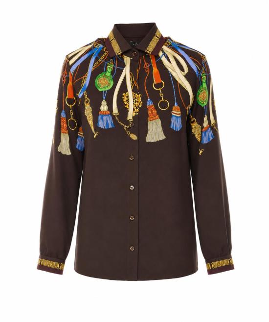 26FW 에트로 블라우스 WRIA0019 AK1EBX0828 Brown