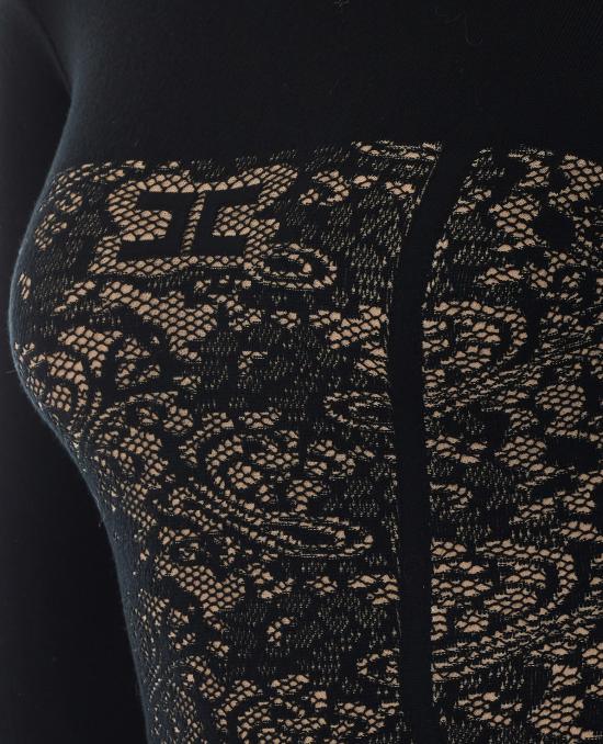 26FW 엘리자베타프랜치 미디 원피스 AM27Q66E2 FR9 Black - ELISABETTA FRANCHI