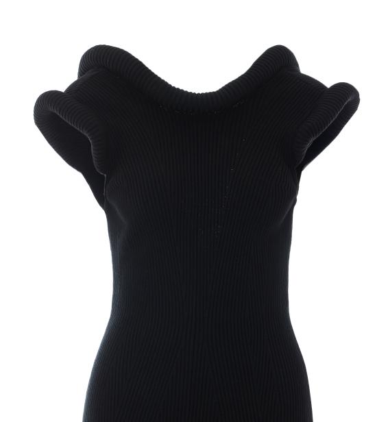 26FW 엘리자베타프랜치 롱 원피스 AM14S66E2 110 Black - ELISABETTA FRANCHI