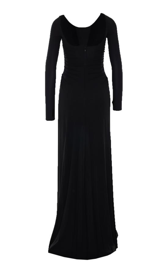 26FW 엘리자베타프랜치 롱 원피스 ABR3567E2 110 Black - ELISABETTA FRANCHI