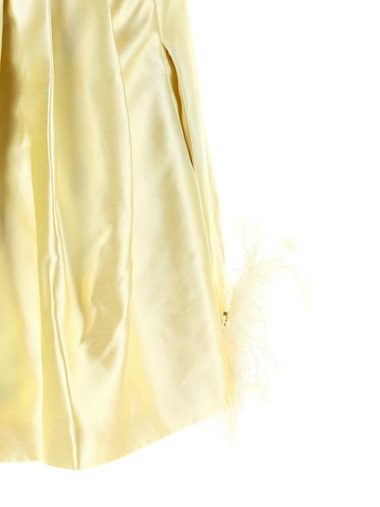 26FW 셀프 포트레이트 숏 원피스 AW26002SYYELLOW - SELF PORTRAIT