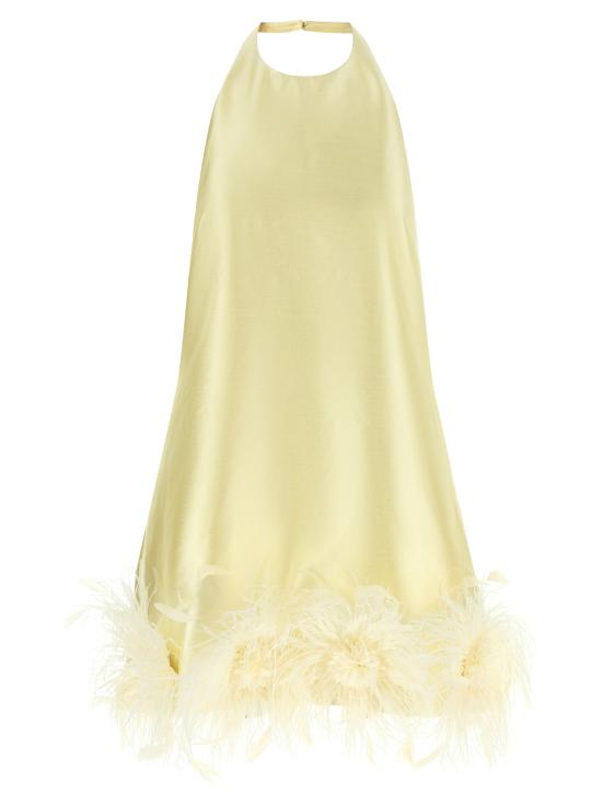 26FW 셀프 포트레이트 숏 원피스 AW26002SYYELLOW