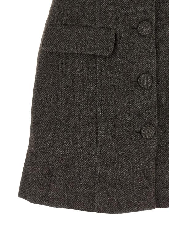 26FW 셀프 포트레이트 숏 원피스 AW26076SBRBROWN - SELF PORTRAIT