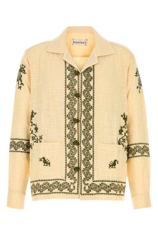 26SS 바지스트 긴팔 셔츠 SR41012 BEIGE Yellow