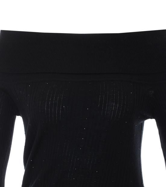 26FW 리우조 스웨터 WF6099MA77Q 22222 BLACK - LIU JO