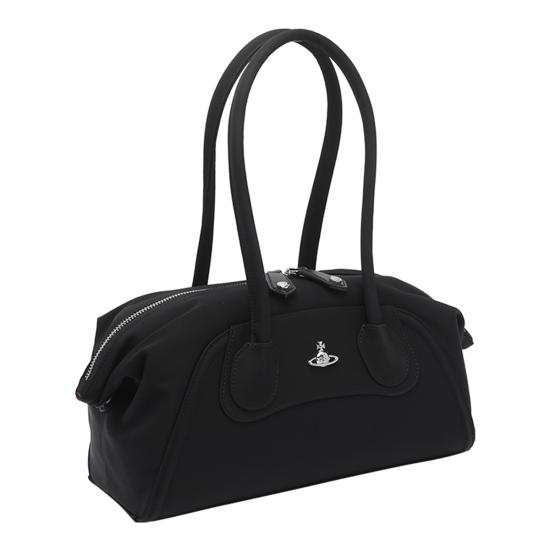 26FW 비비안웨스트우드 사피아노 레더 숄더백 4703000LW W001YN401 BLACK - VIVIENNE WESTWOOD