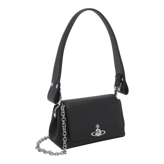 26FW 비비안웨스트우드 헤이즐 스몰 핸드백 4603000WW S0021N401 BLACK - VIVIENNE WESTWOOD