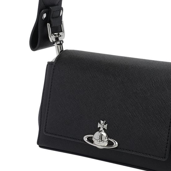 26FW 비비안웨스트우드 헤이즐 스몰 핸드백 4603000WW S0021N401 BLACK - VIVIENNE WESTWOOD