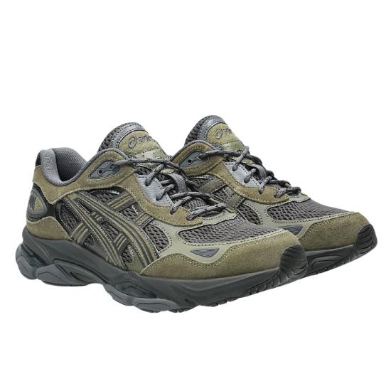 26FW 아식스 스니커즈 1203B080 021 GRAPHITE GREY LODEN GREEN - ASICS