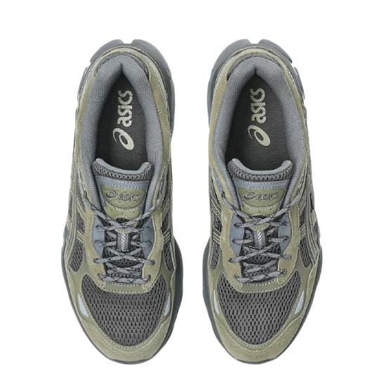 26FW 아식스 스니커즈 1203B080 021 GRAPHITE GREY LODEN GREEN - ASICS