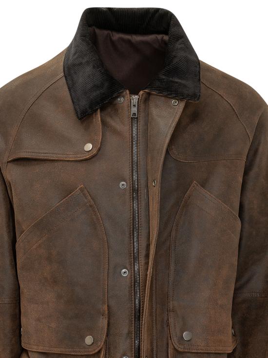26FW 디포 자켓 DF924NTV NATURAL - DFOUR