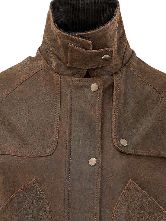 26FW 디포 자켓 DF442NTV NATURALE - DFOUR
