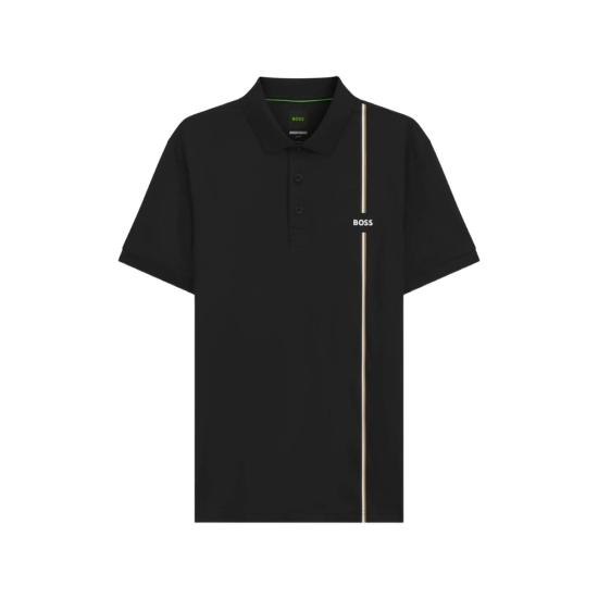 26FW 보스 폴로 티셔츠 50563363 001 BLACK