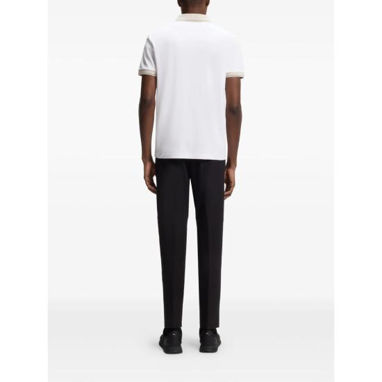 26FW 보스 폴로 티셔츠 50564688 100 WHITE NEUTRALS - BOSS