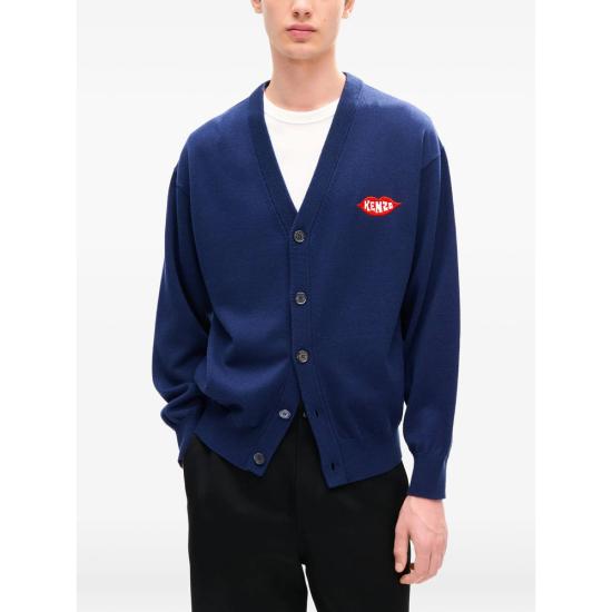 26FW 겐조 가디건 FG65CA8153EU 79 BLUE - KENZO