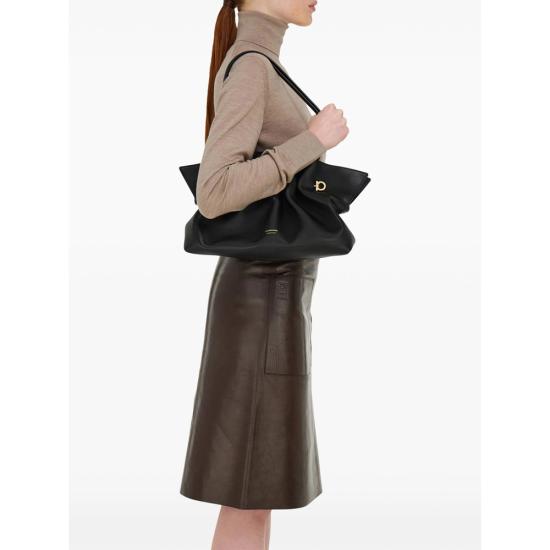26FW 살바토레 페라가모 숄더백 219960 0783286 BLONE BLACK - SALVATORE FERRAGAMO