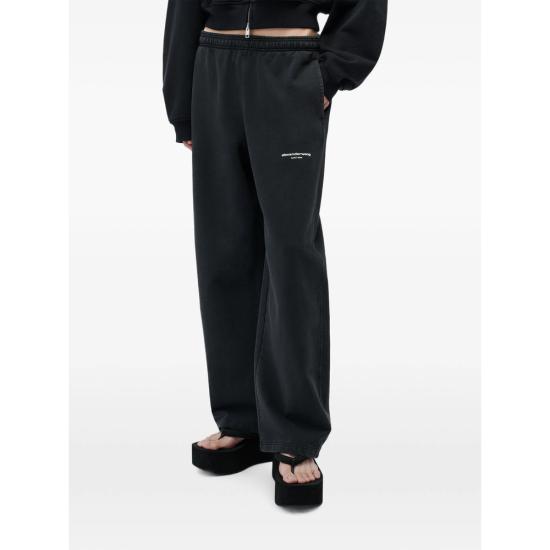 26FW 알렉산더 왕 트레이닝/조거 팬츠 1CC4264065 011 BLACK - ALEXANDER WANG