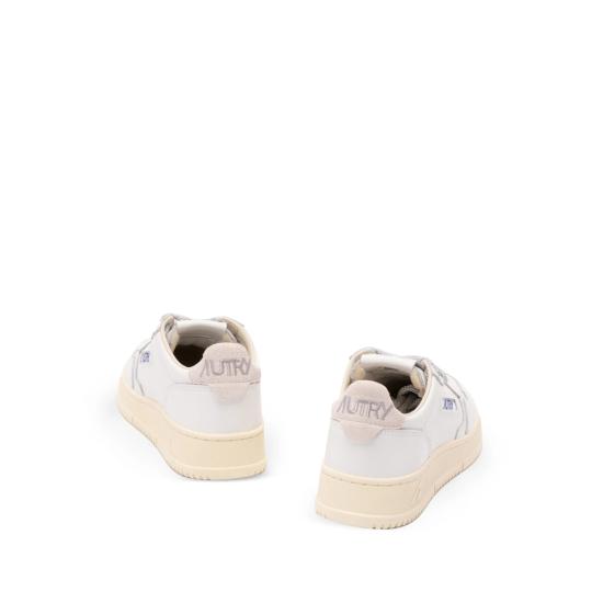 26FW 오트리 메달리스트 로우 레더 스니커즈 AULW SW03 WHITE - AUTRY