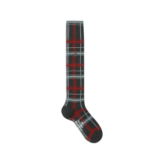26FW 비비안웨스트우드 양말 81040002 K008P P401 GREY RED