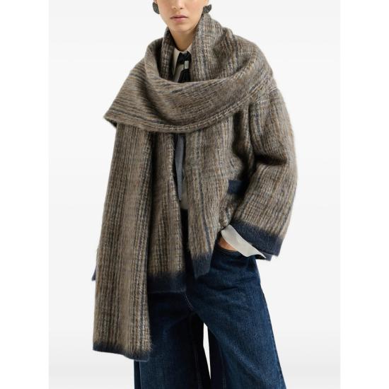 26FW 브루넬로 쿠치넬리 자켓 M2I247016 CXA37 BROWN BLUE - BRUNELLO CUCINELLI