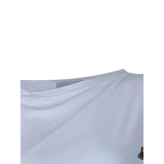 26FW 비비안웨스트우드 체인 로고 자수 카디건 자켓 3G01003Y J00BO A401 WHITE - VIVIENNE WESTWOOD