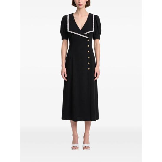 26FW 알레산드라리치 미디 원피스 FABX4438 F4692 0900 BLACK - ALESSANDRA RICH