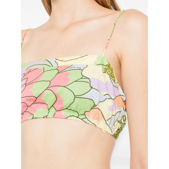 26FW 팜 리오 민소매 티셔츠 364311 25220 GREEN PINK - FARM RIO