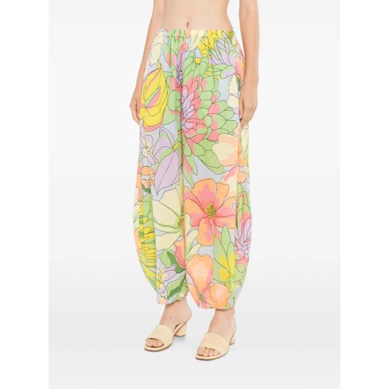 26FW 팜 리오 테이퍼드 팬츠 364310 25220 GREEN PINK - FARM RIO