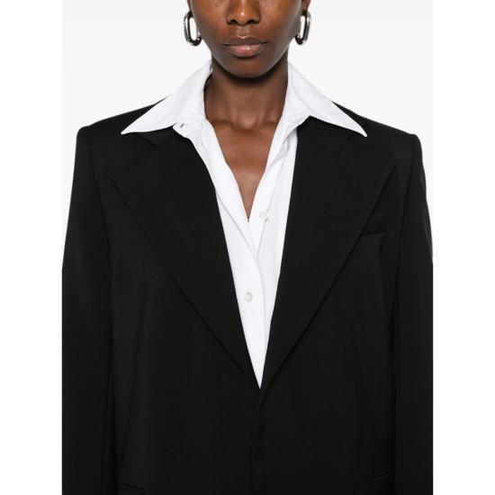 26FW 스포트막스 수트 자켓 SPXTENACE 245 004 BLACK - SPORTMAX