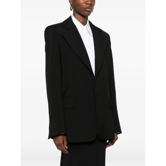 26FW 스포트막스 수트 자켓 SPXTENACE 245 004 BLACK - SPORTMAX