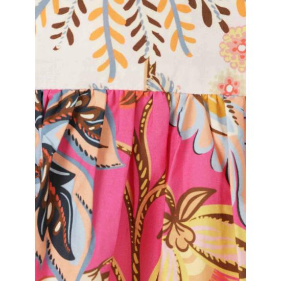 26FW 팜 리오 미디 원피스 355646 25182 PINK ORANGE - FARM RIO